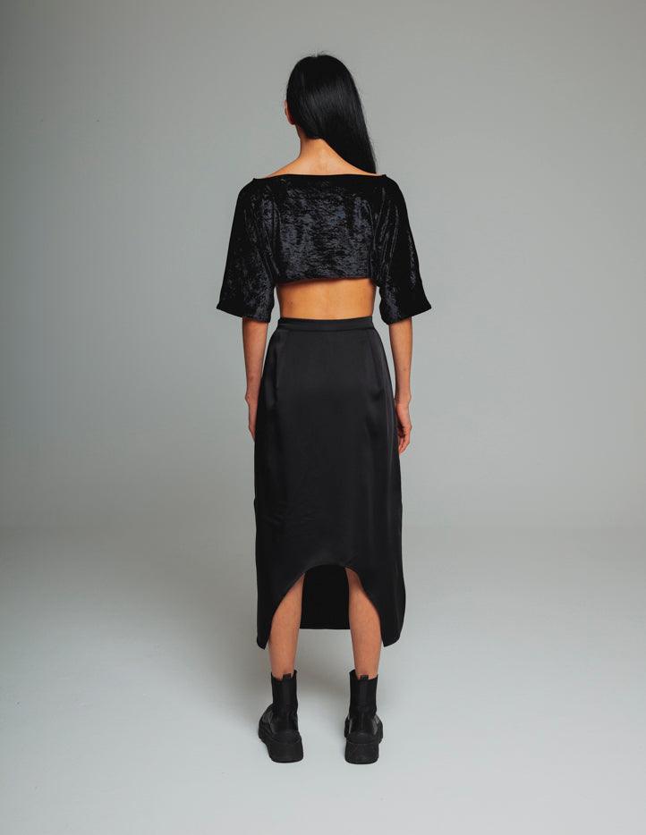 Manipulated Harem Skirt - Helin Aydogan